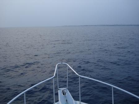 Heading to the snorkel spot
